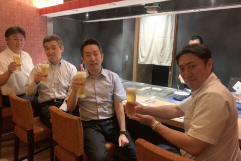 プレシャス横浜の新施設長と懇親会　in　渋谷