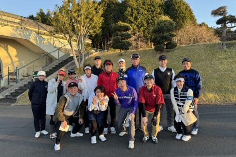 ゴルフ部活動　at 　大秦野カントリークラブ