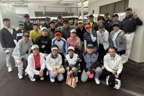 第２回あすか福祉会ゴルフ部vs たんてん橋会　ゴルフ対決　at 二丈カントリークラブ