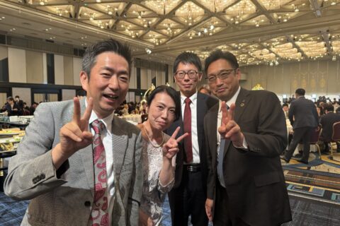 春日病院グループさまの４０周年パーティーに参加　in　神戸市