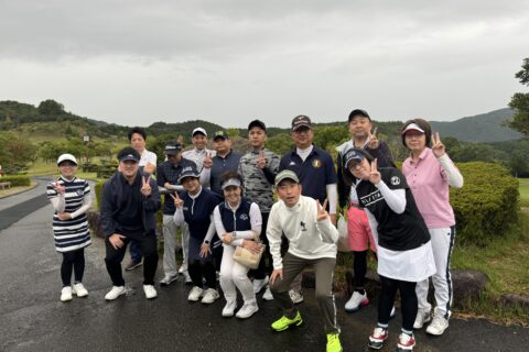 ゴルフ部の活動　at 大和不動カントリー倶楽部