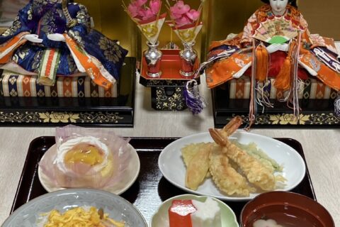 和庵での雛祭り🎎＆誕生会