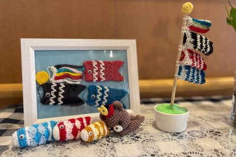 🎏こいのぼり作品展示in交流センター