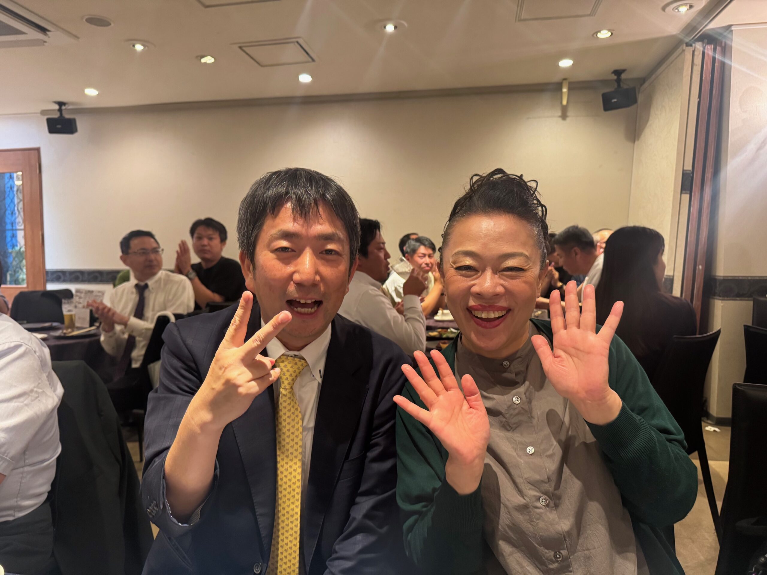 介事連鹿児島県支部年次総会に参加　with 女優　柴田理恵　in　鹿児島市