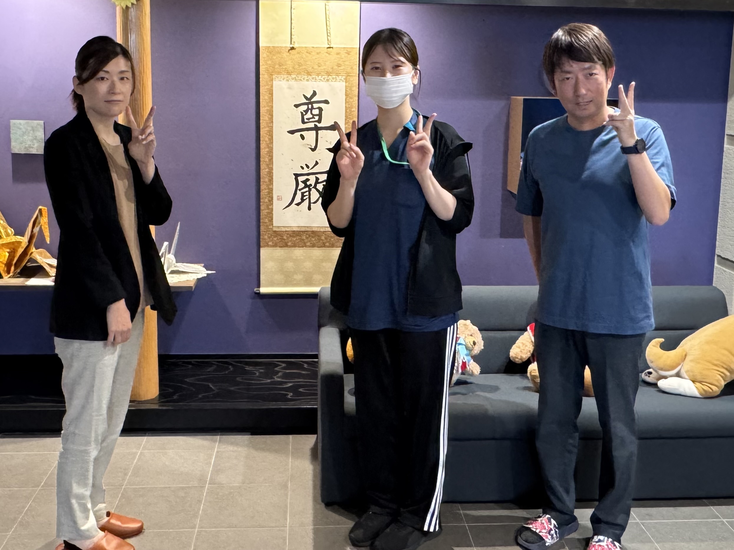 特別養護老人ホーム孝の季苑を訪問　in　埼玉県川口市