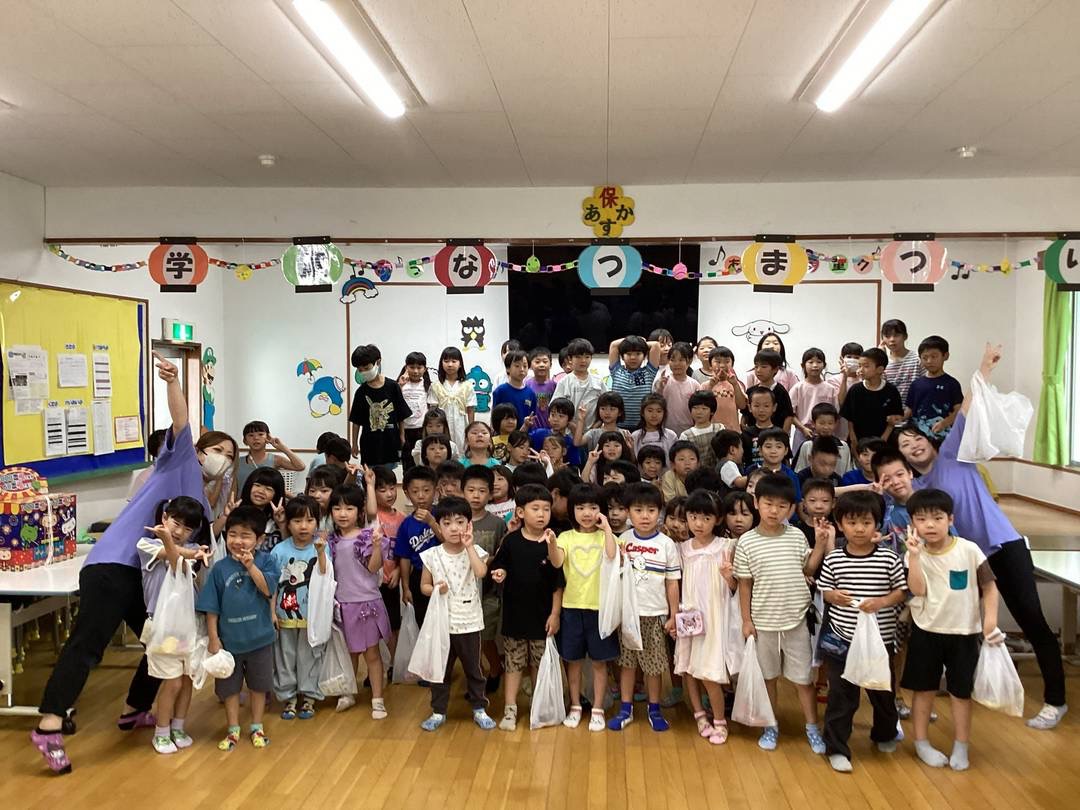 学童なつまつり✨