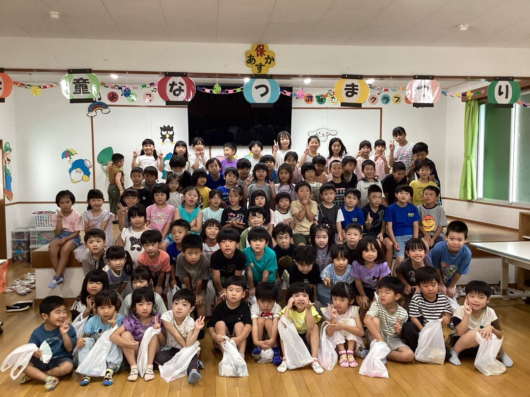 🍧学童祭りにお呼ばれしました（5歳児　さくら組）🍧