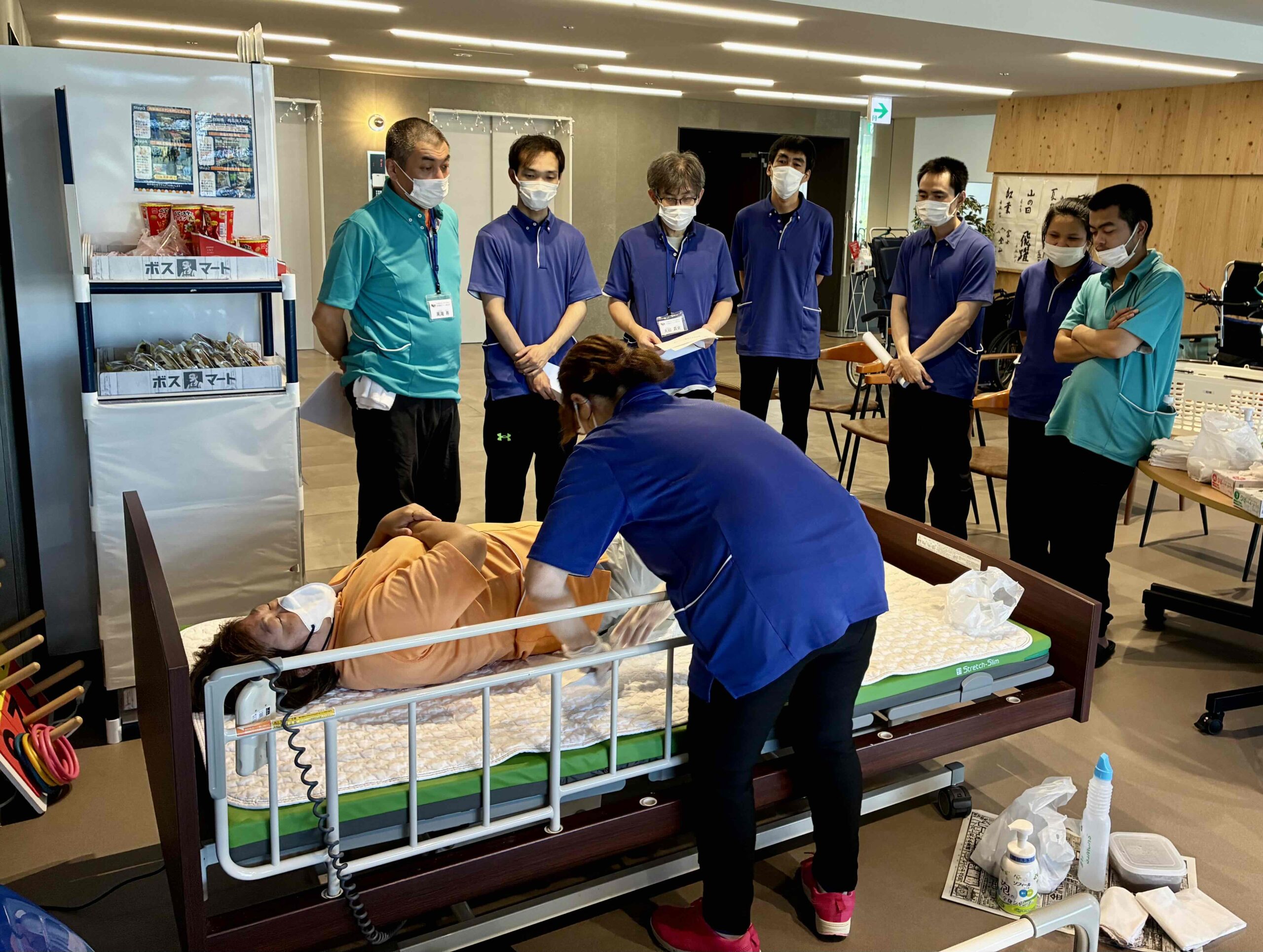 陰部洗浄研修を実施しました