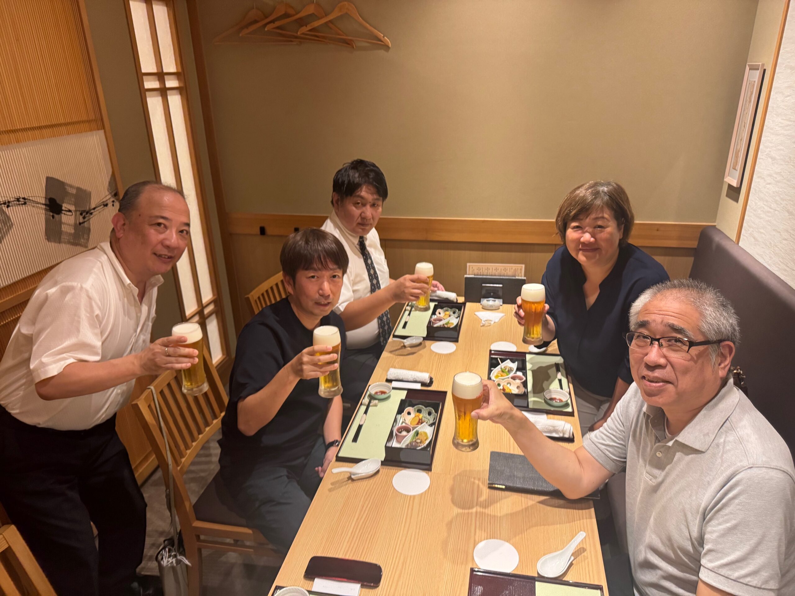 神奈川県の特養の施設長たちと懇親会　in　横浜市