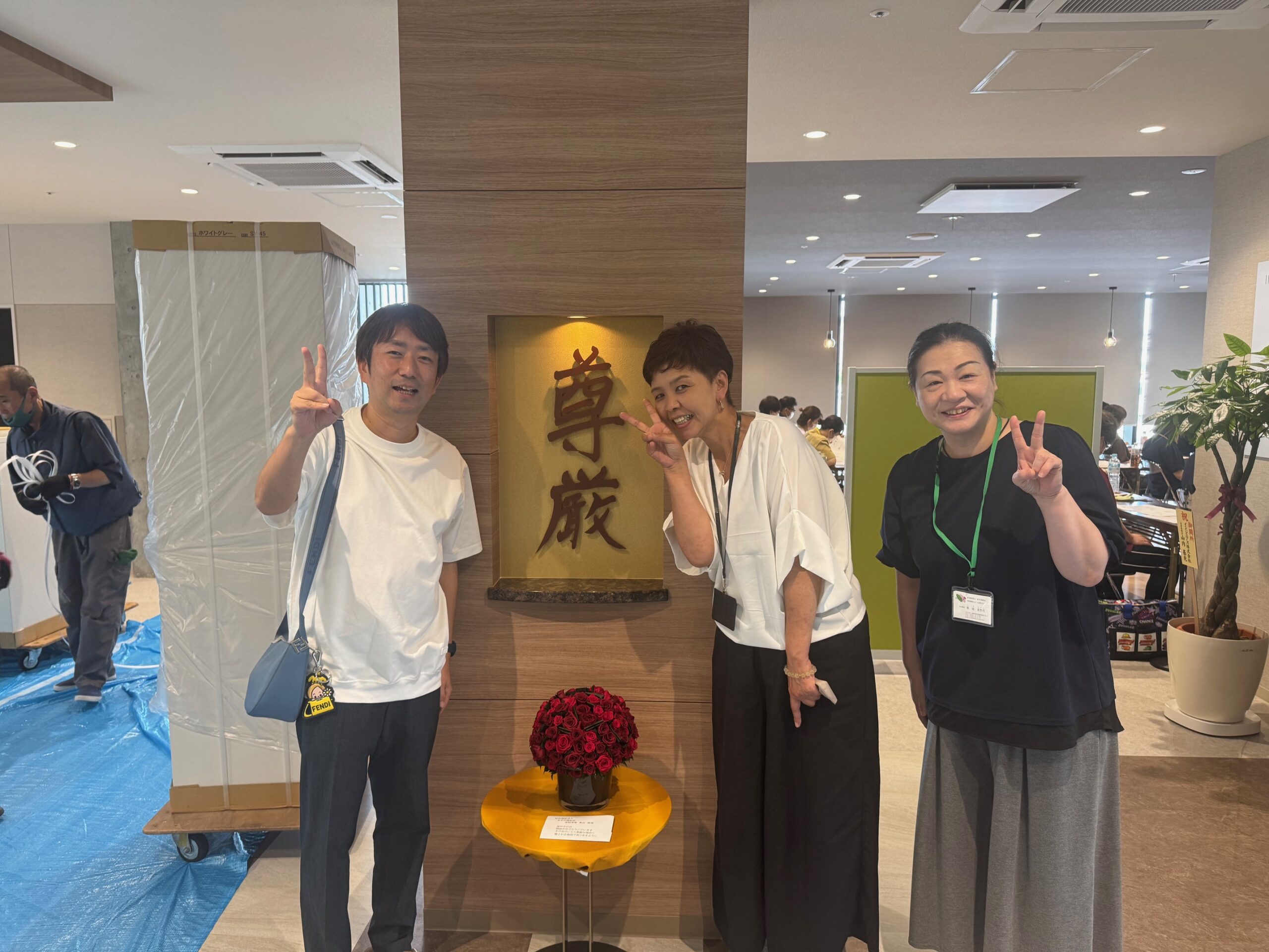 特養煌めきの丘　を訪問　in　埼玉県春日部市
