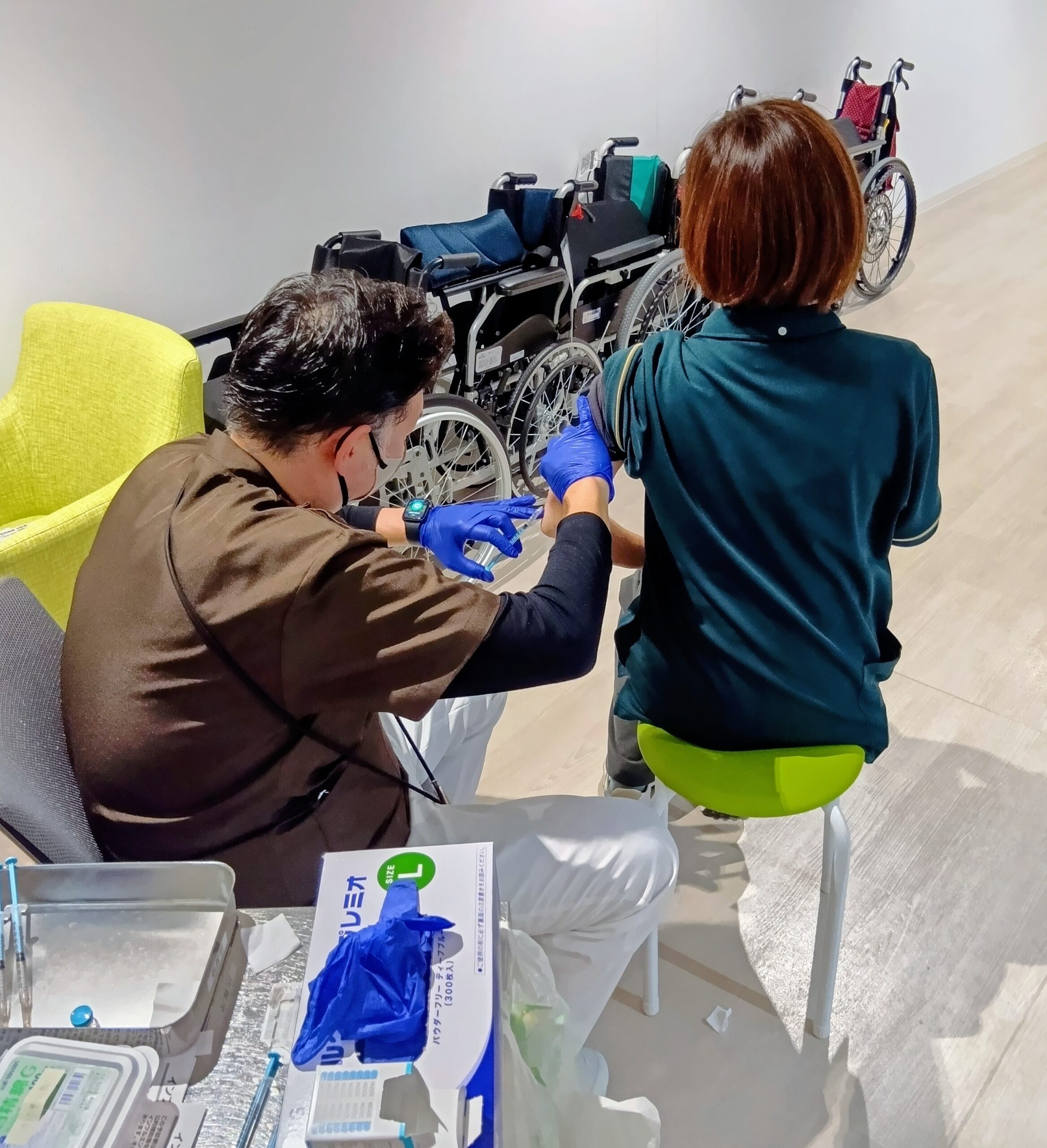 💉ワクチン・はじめました~🎵💉 💉ワクチン・はじめました~🎵💉