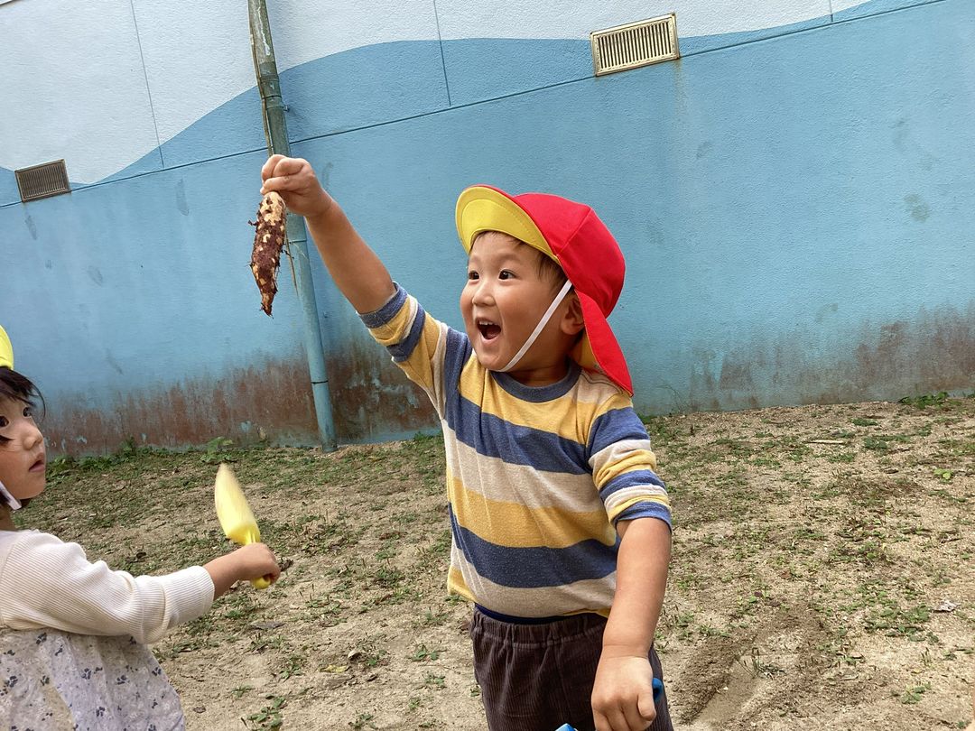 🍠芋ほりごっこ🍠（2歳児　ちゅうりっぷ組）