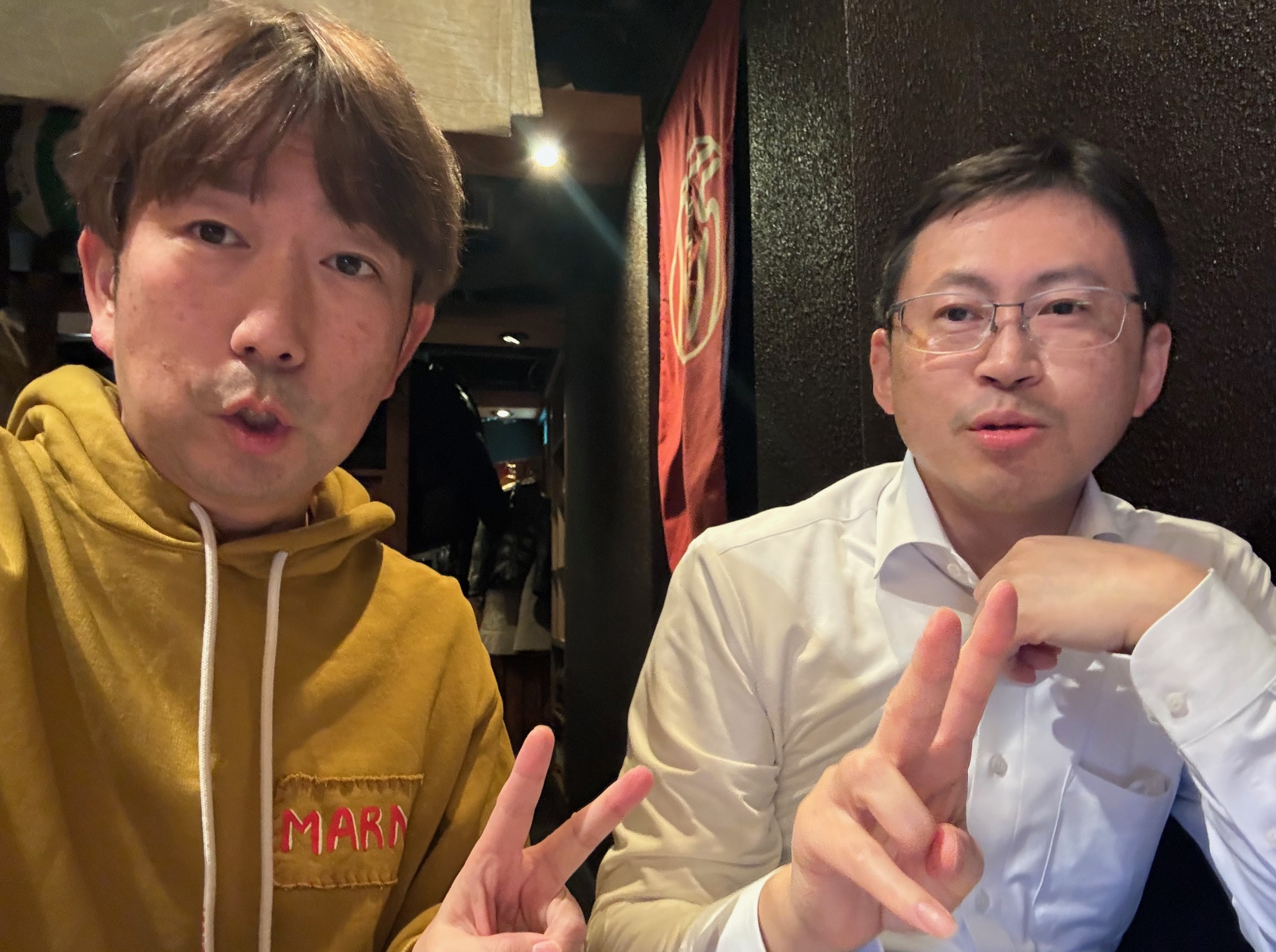 理事と会食　in　福岡市