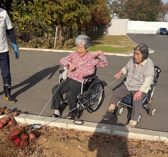 明心苑　～🍠芋収穫・焼きいも🍠～