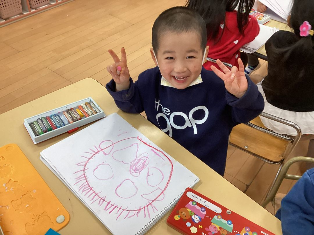 🎄１２月の製作🎄（３歳児）