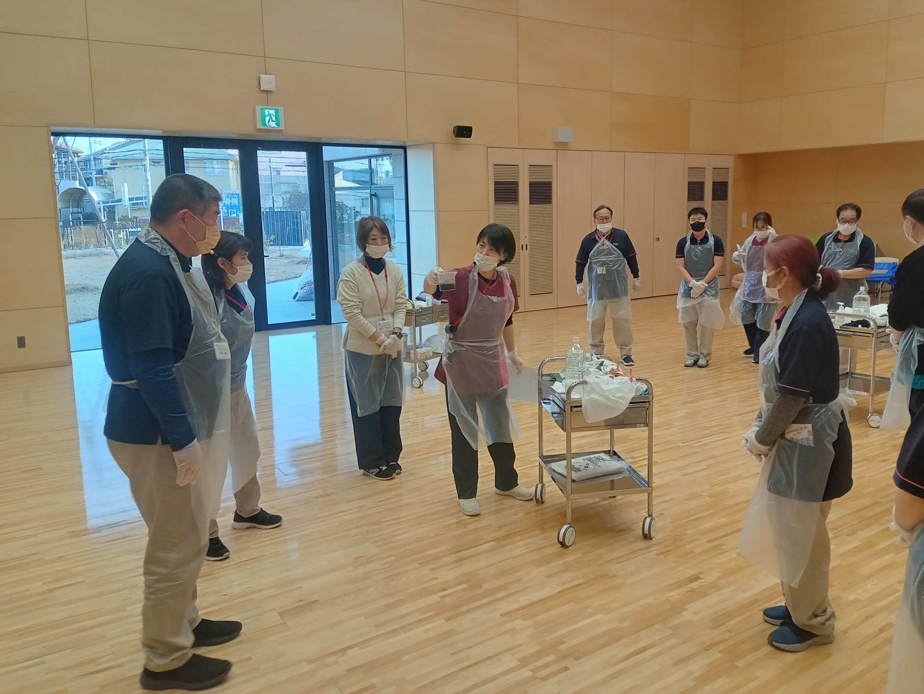 感染予防実践研修✨ 感染予防実践研修✨