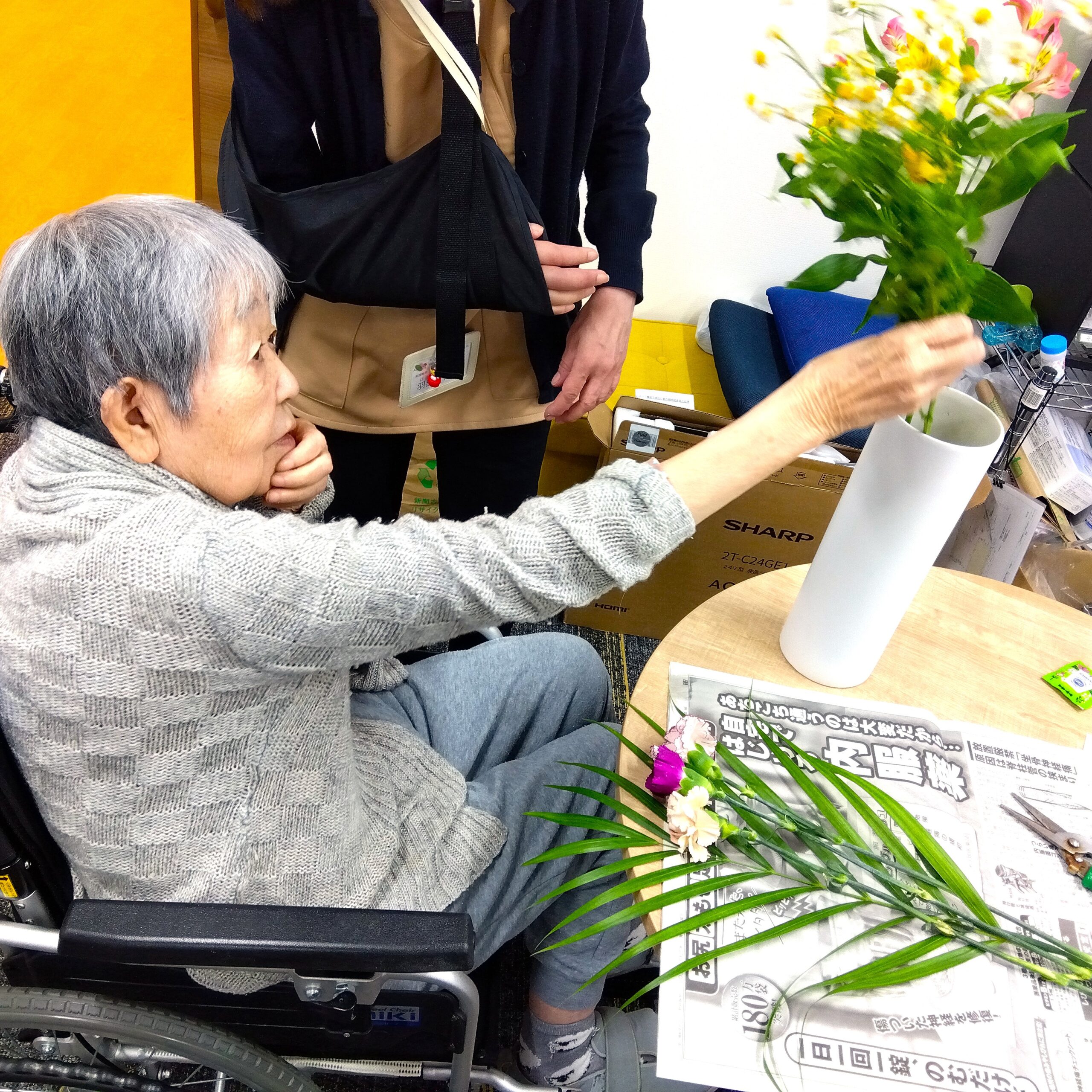 🌸今月の生け花 🌸