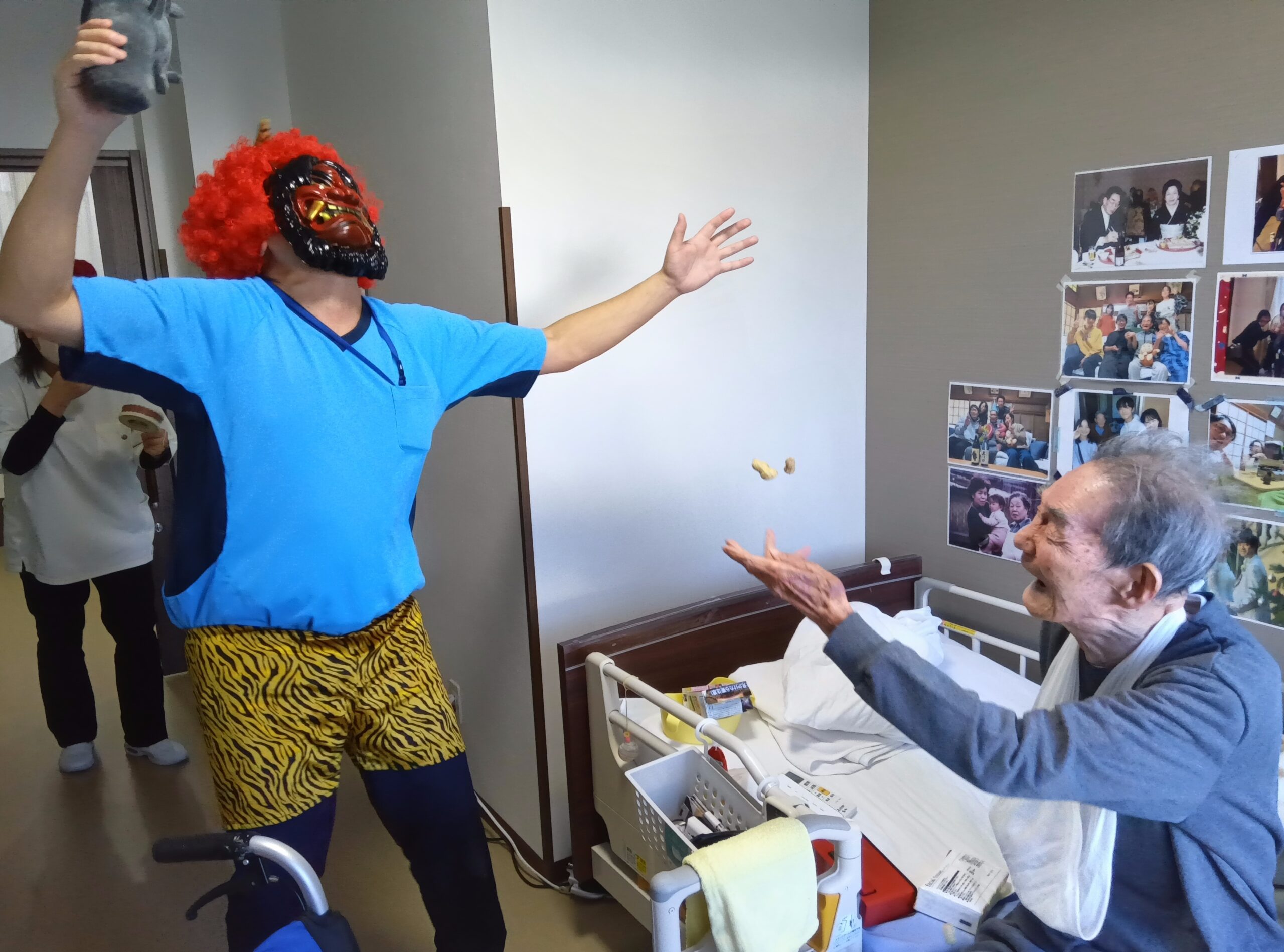 明心苑　～節分パート②豆まき編👹～