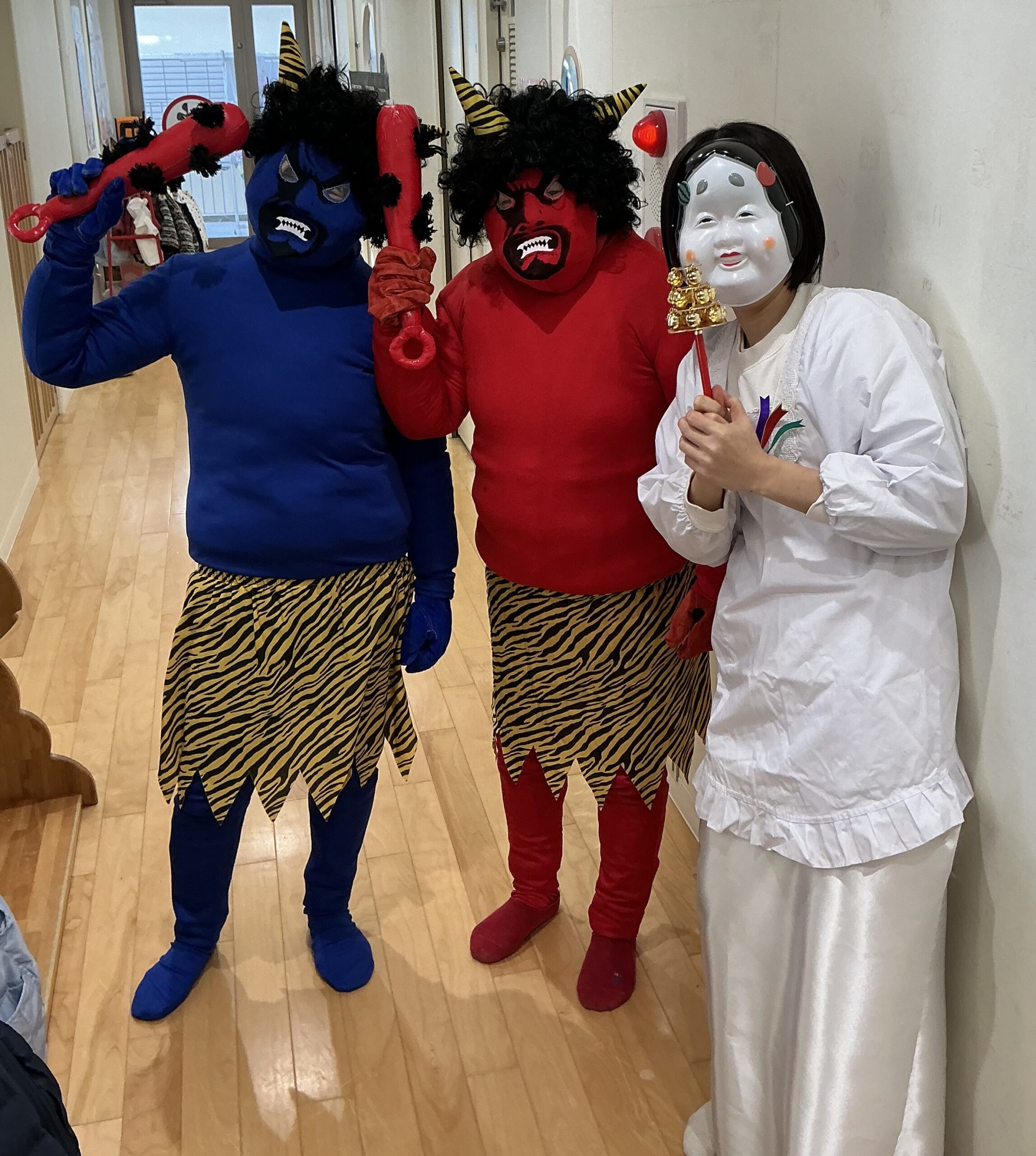 鬼がやってきた‼️👹