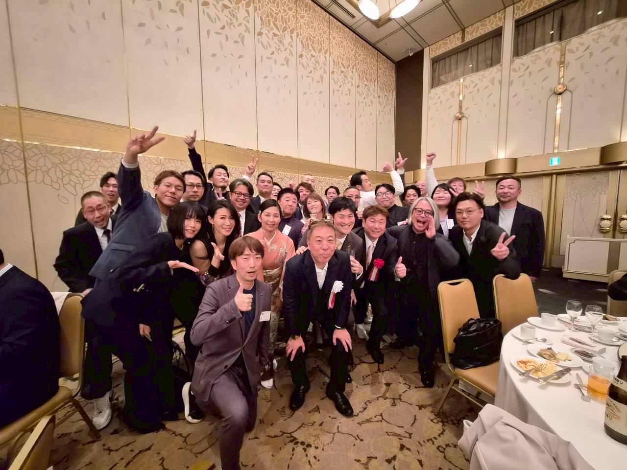 （株）カムラックさまの１３周年パーティーに参加　in　福岡市