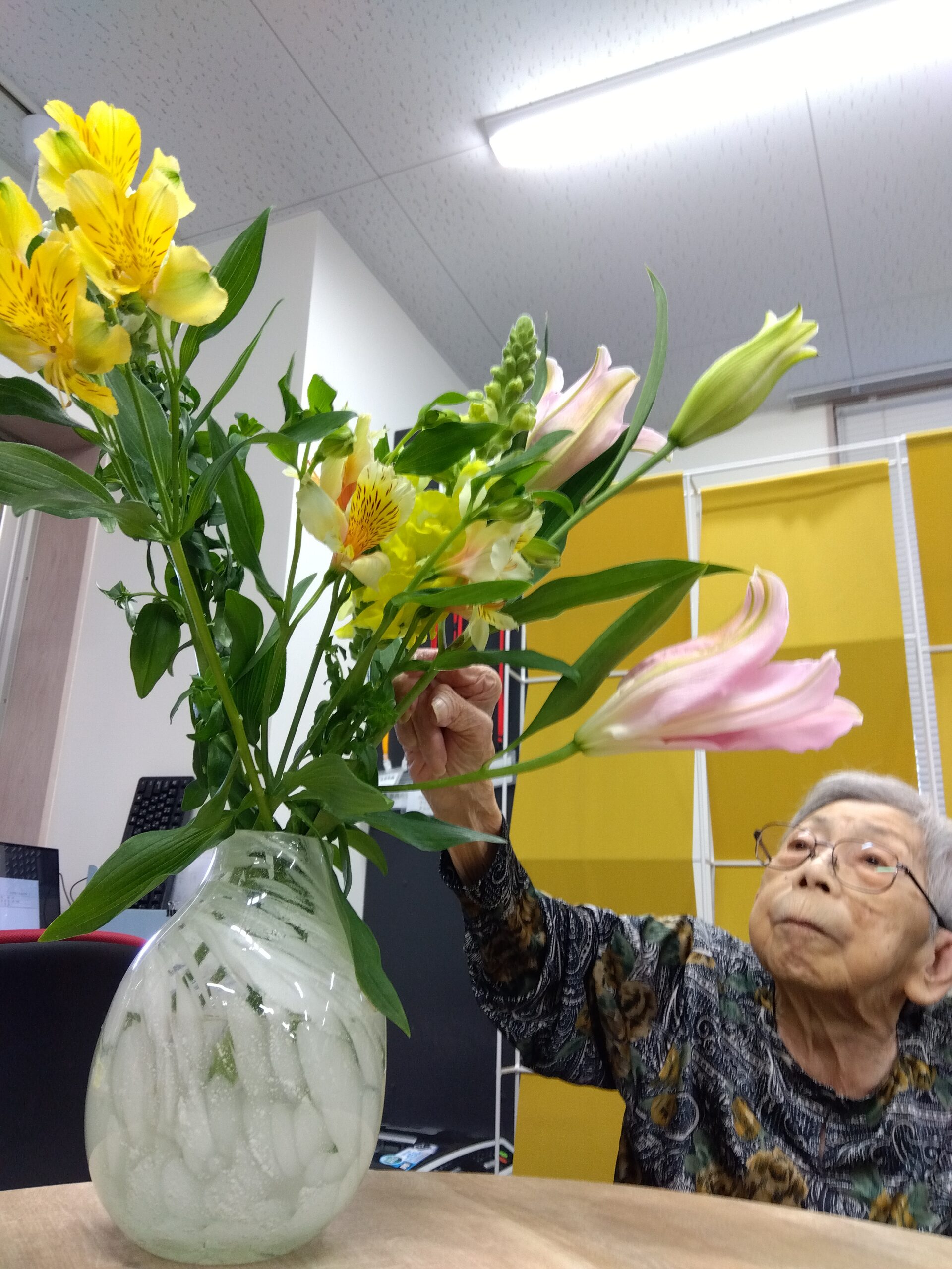 🌸３月の生け花🌸