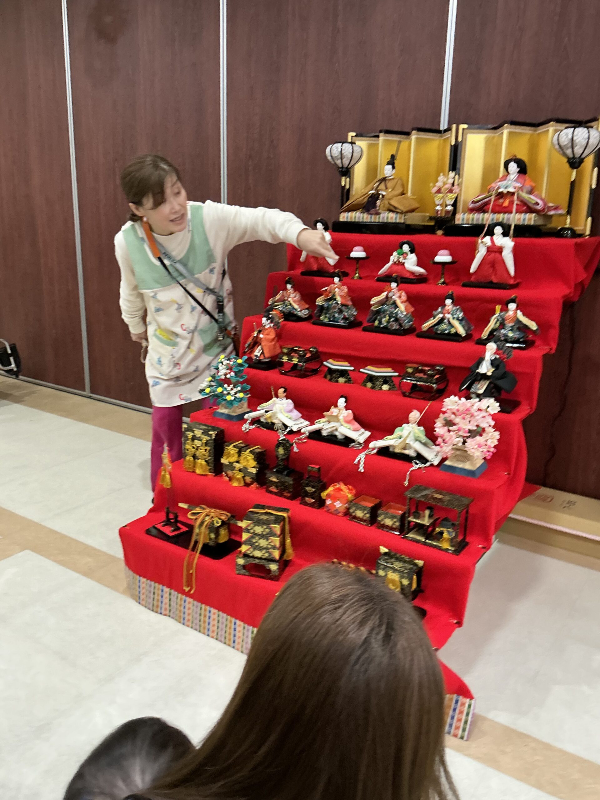 おひな様見学