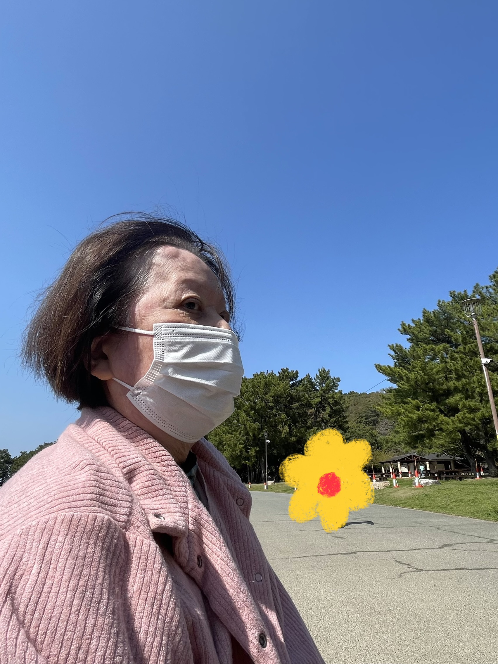 ユニットでお花見レク🌸