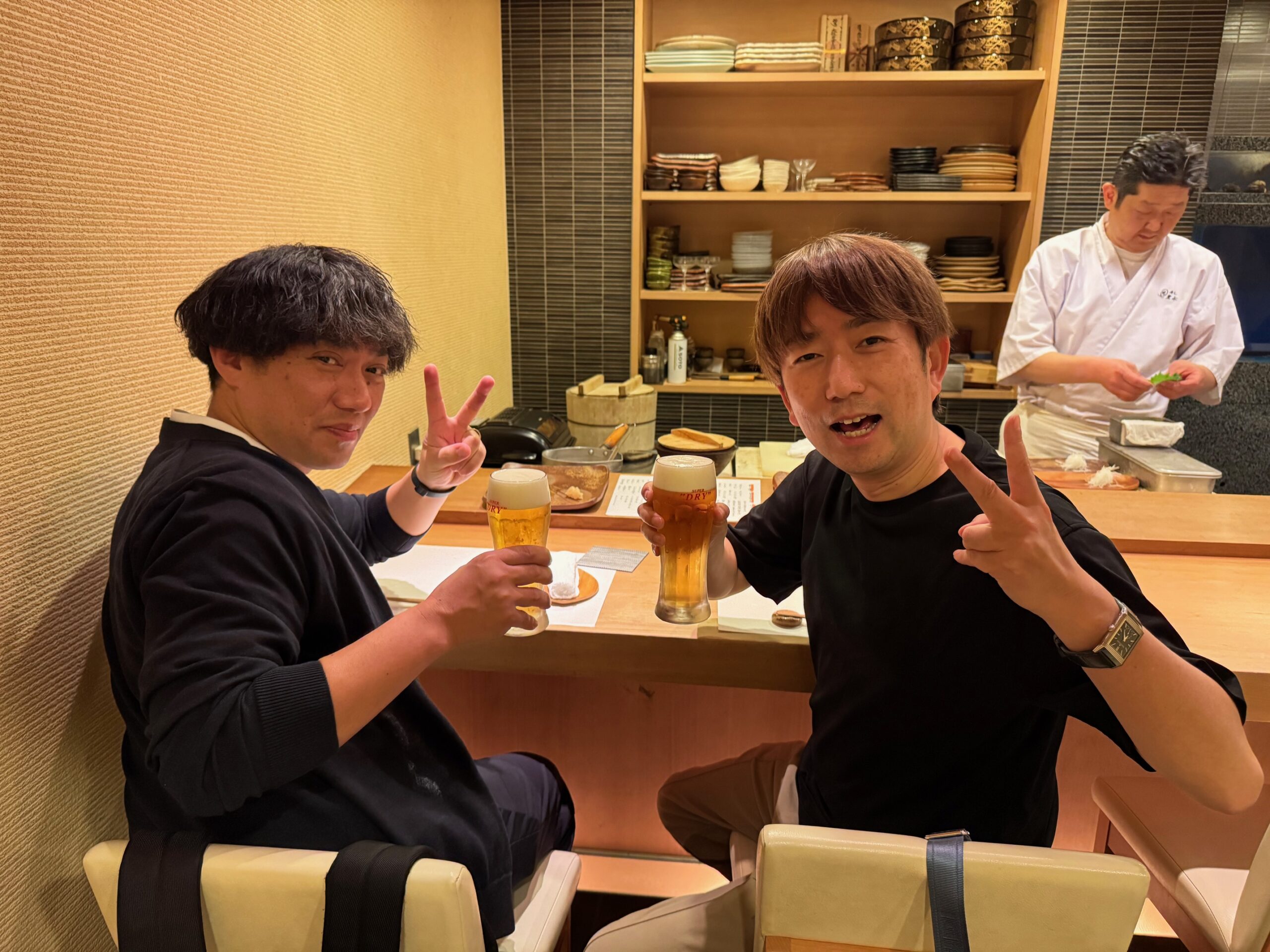 スタッフと会食　in　神戸市