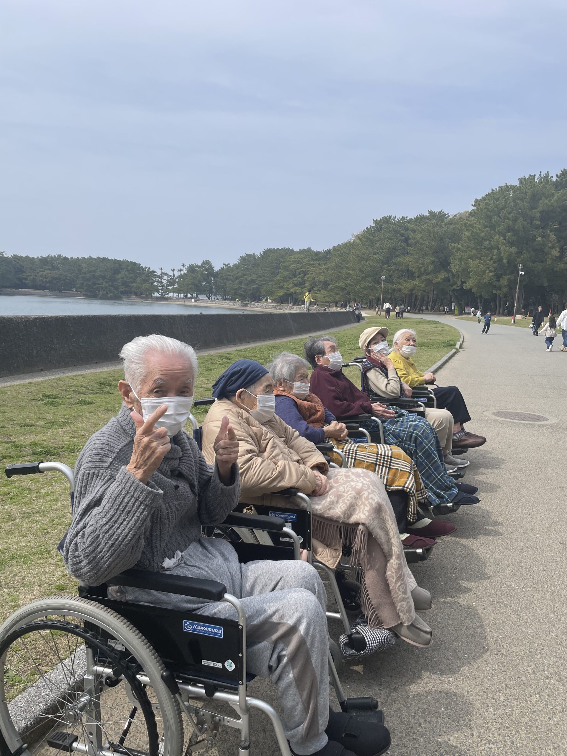 ユニットで花見レク2🌸