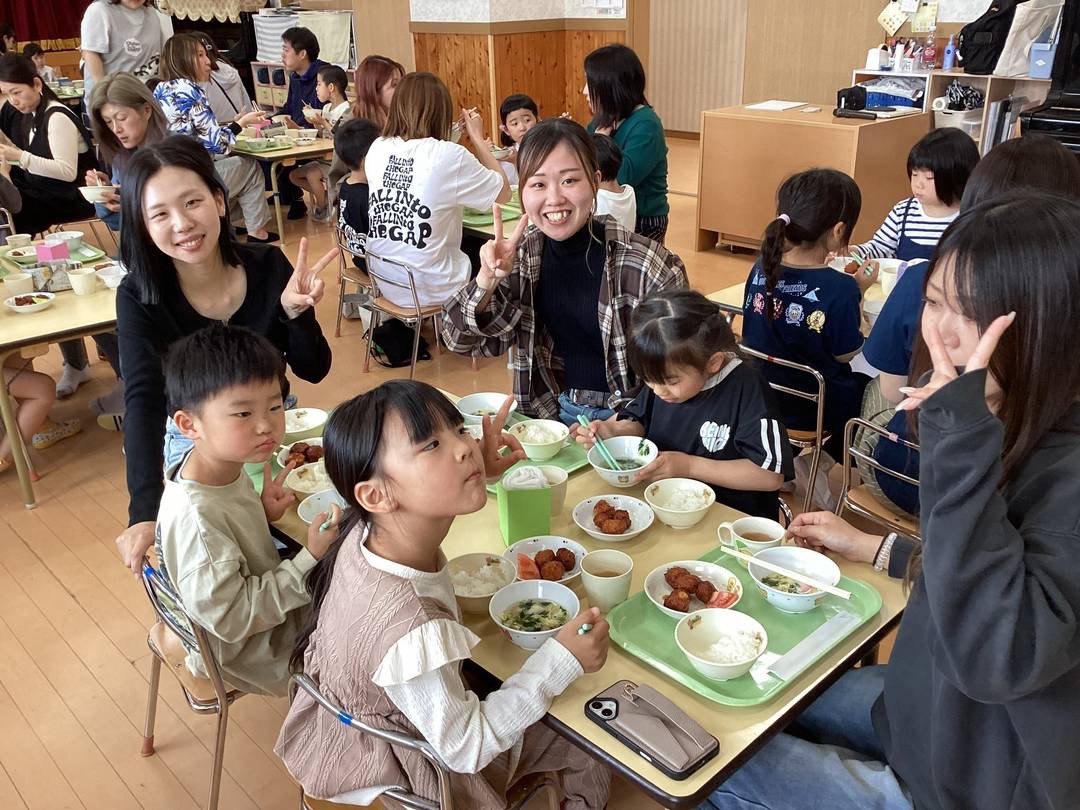 保育参観&親子給食~さくら組(5歳児)~ 保育参観&親子給食~さくら組(5歳児)~