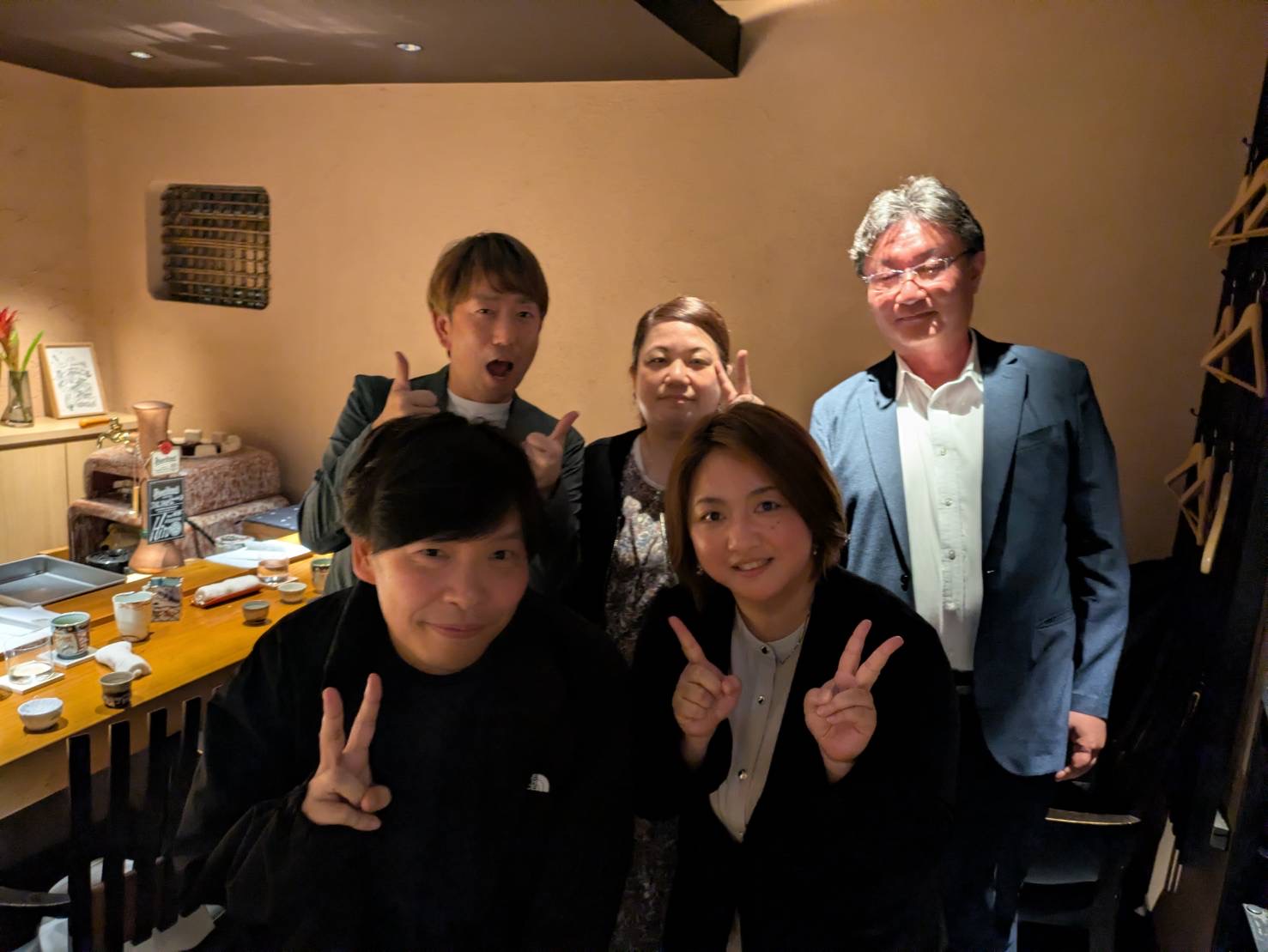 監事さんと会食　in　福岡市