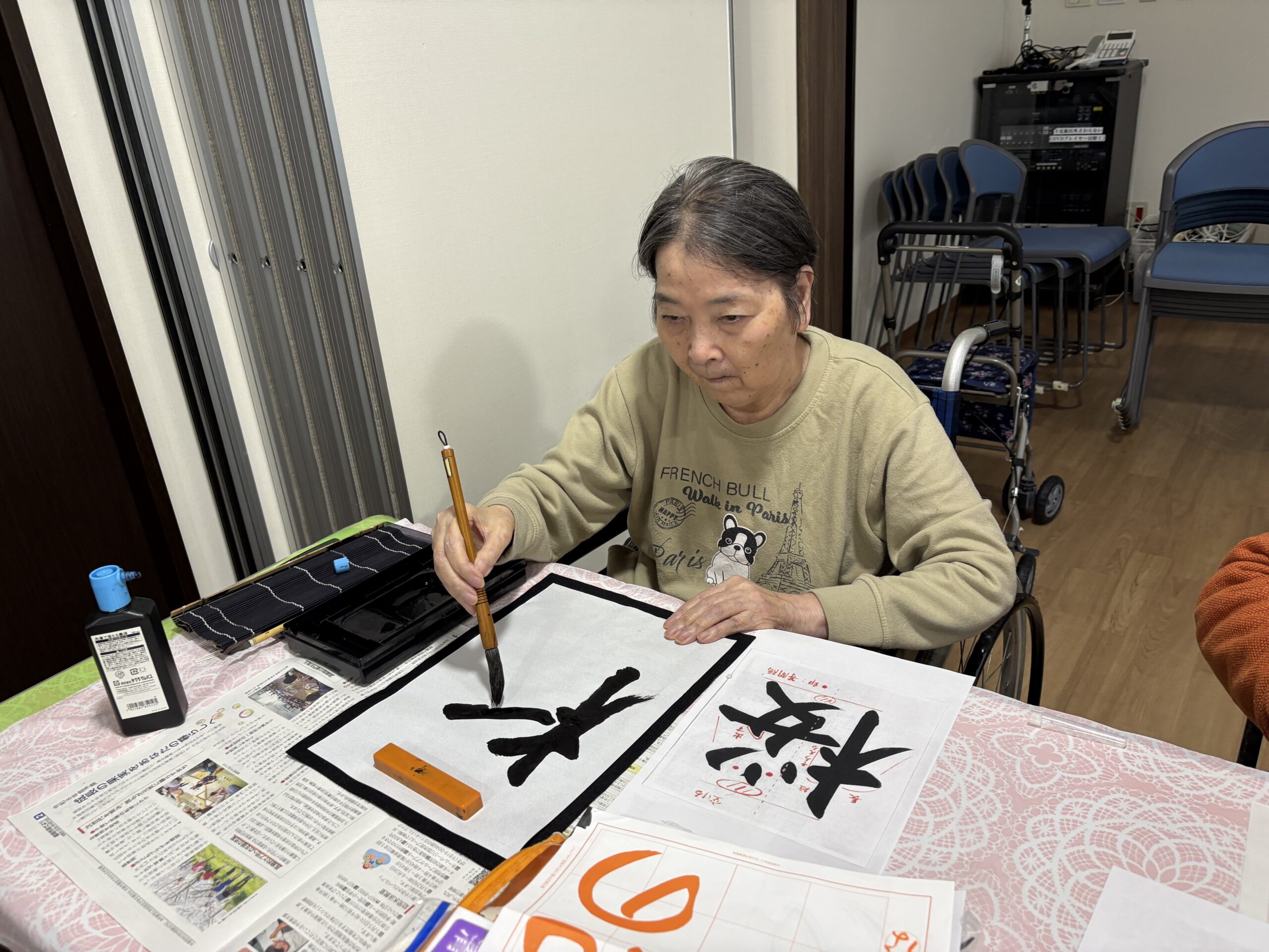 春、筆をとる