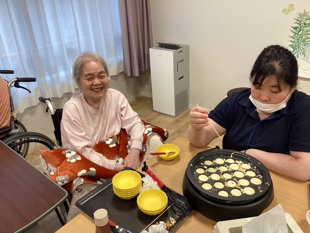 できたておやつを楽しみました💕