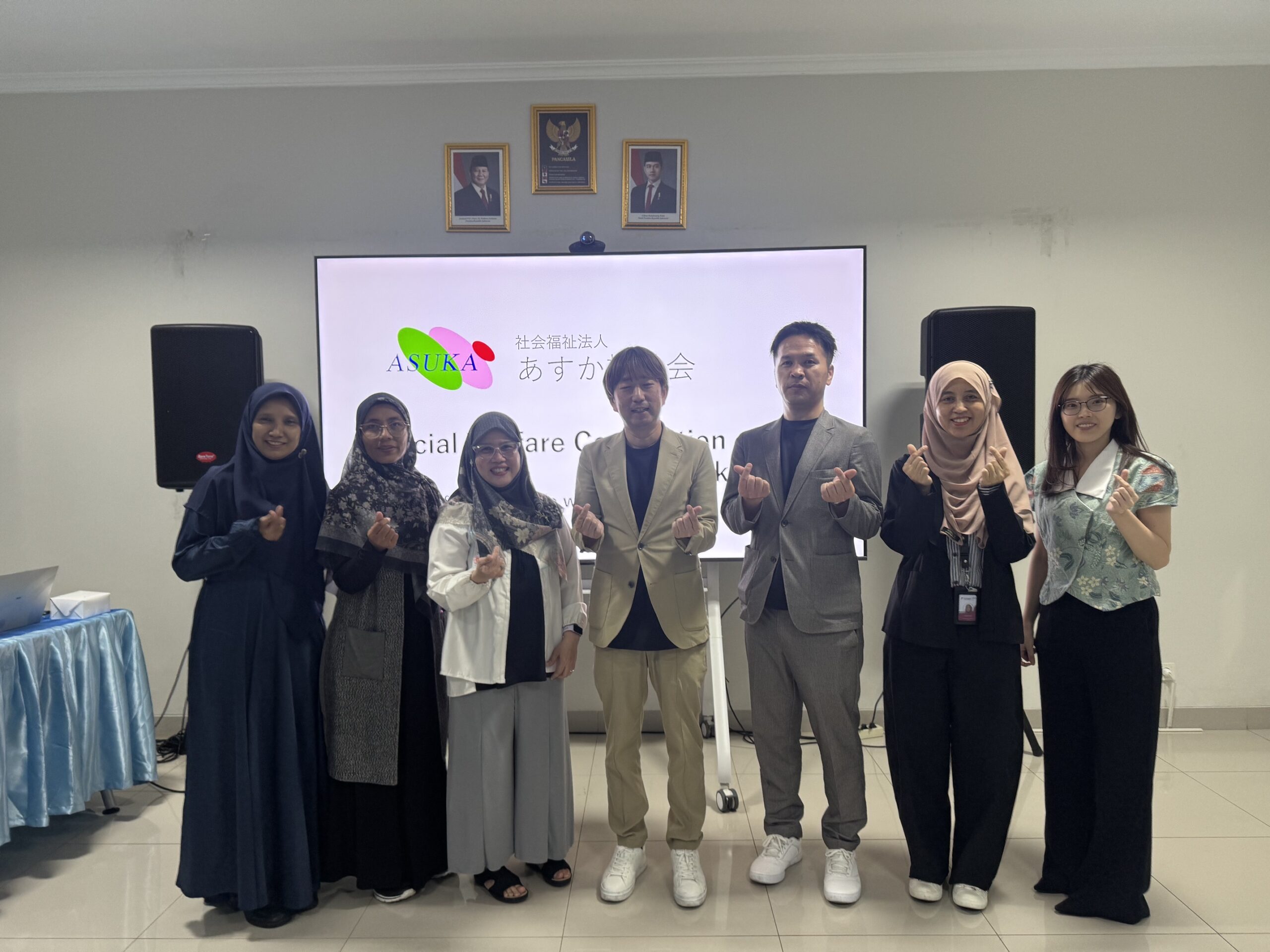 インドネシアのジャカルタで大学等視察　in　ジャカルタ