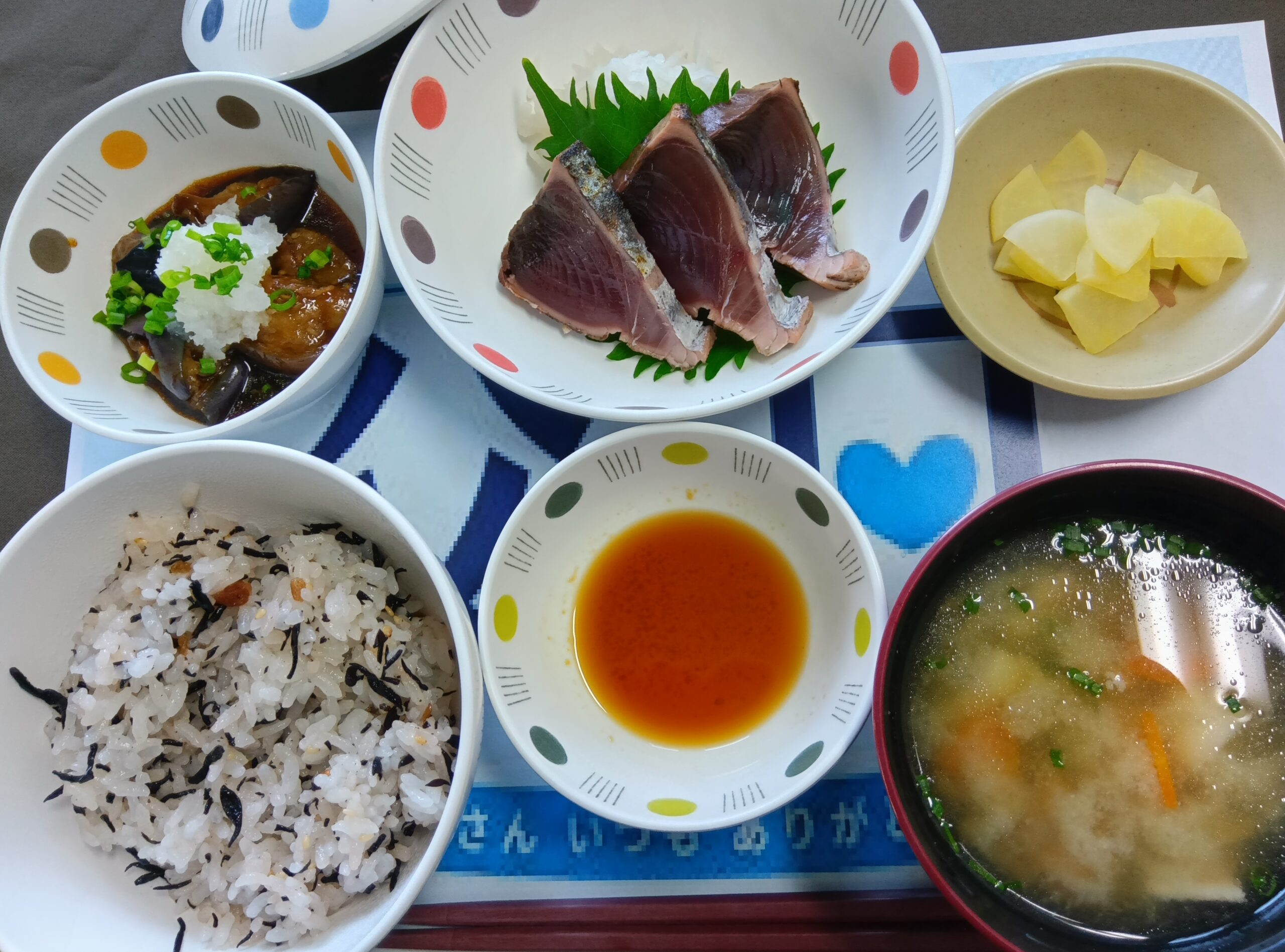 ６月の様子（父の日御前・輪投げレク）