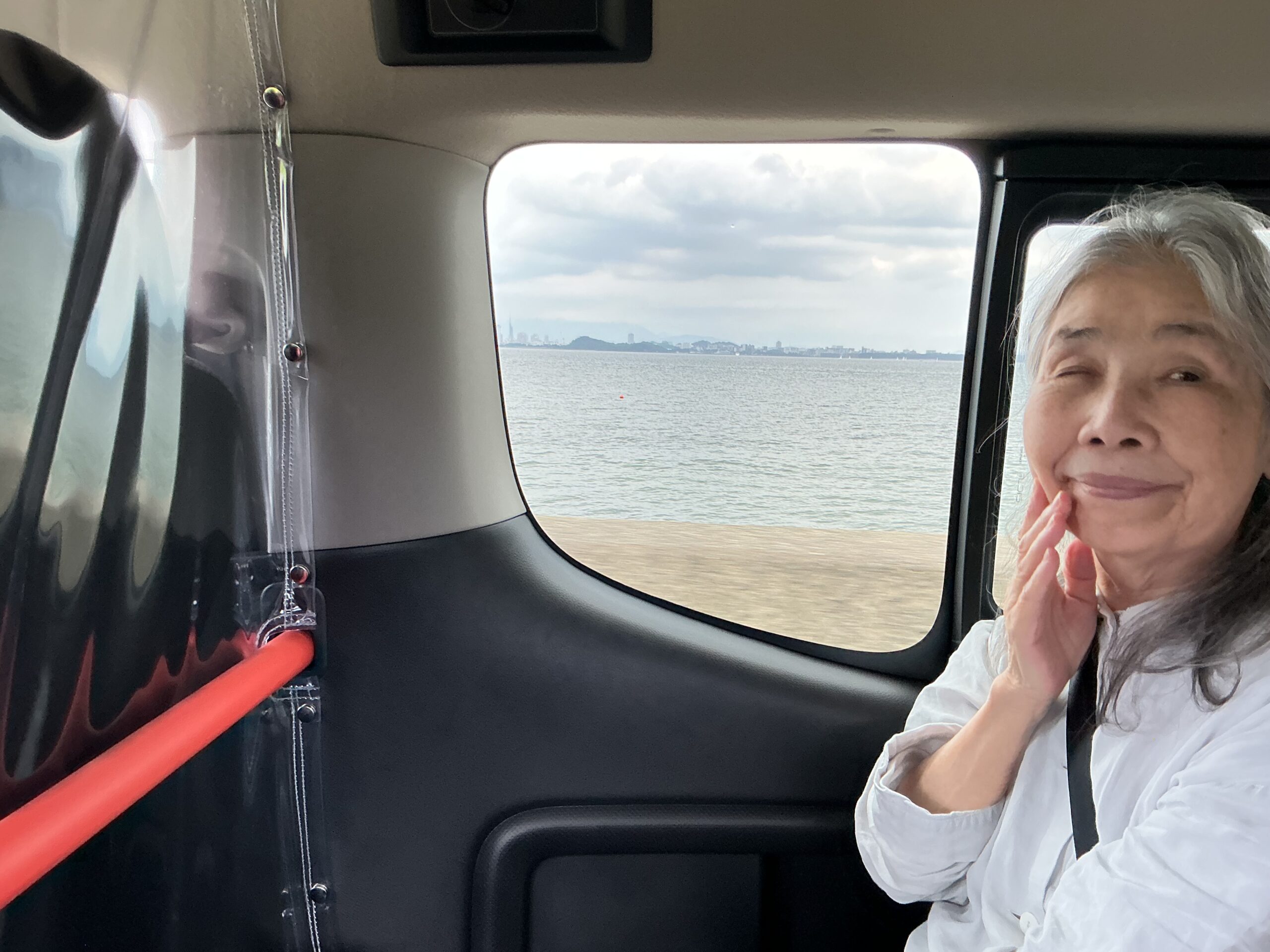 夏の海沿いドライブ🌻