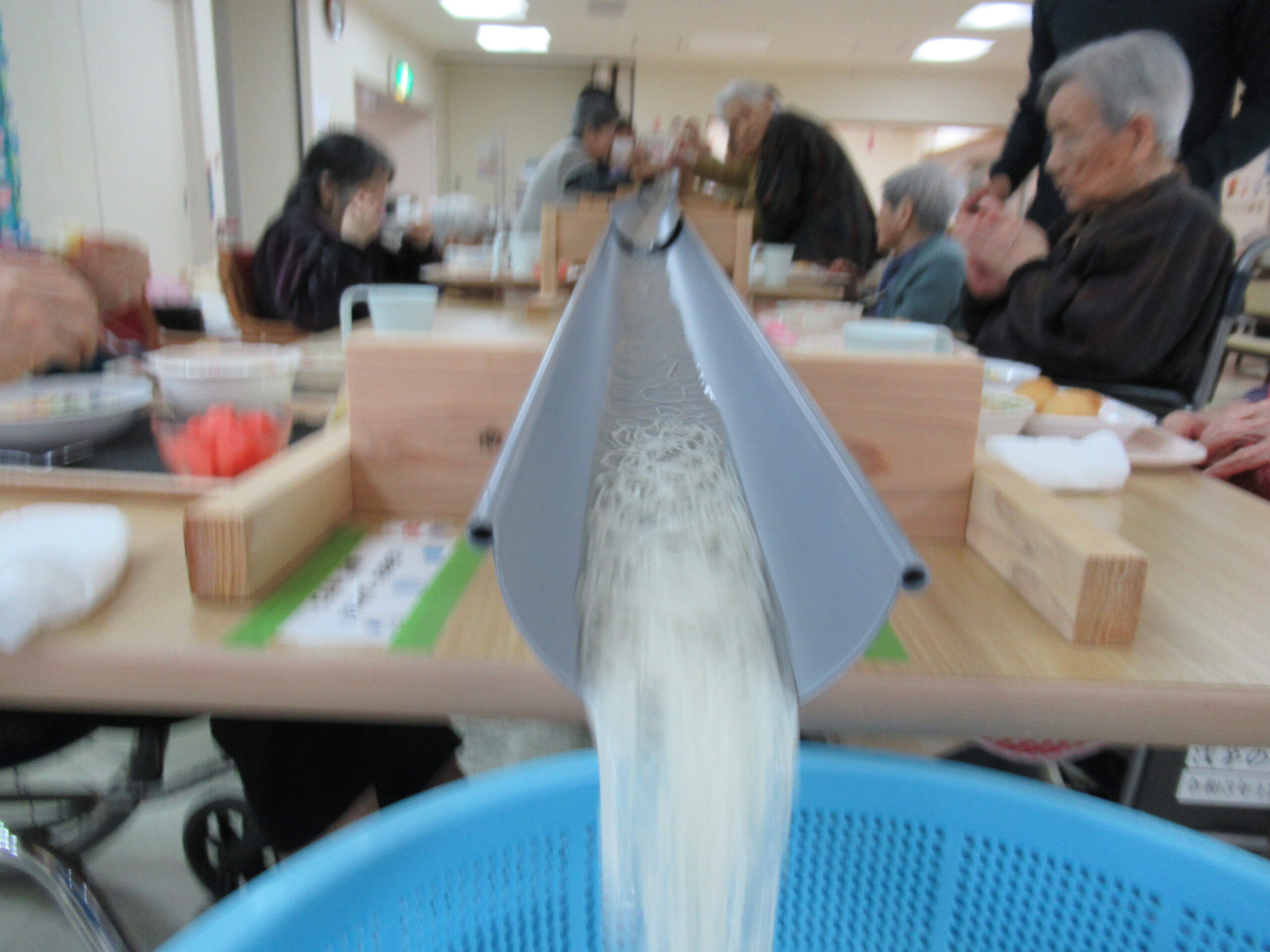 七夕☆彡流しそうめん🎋