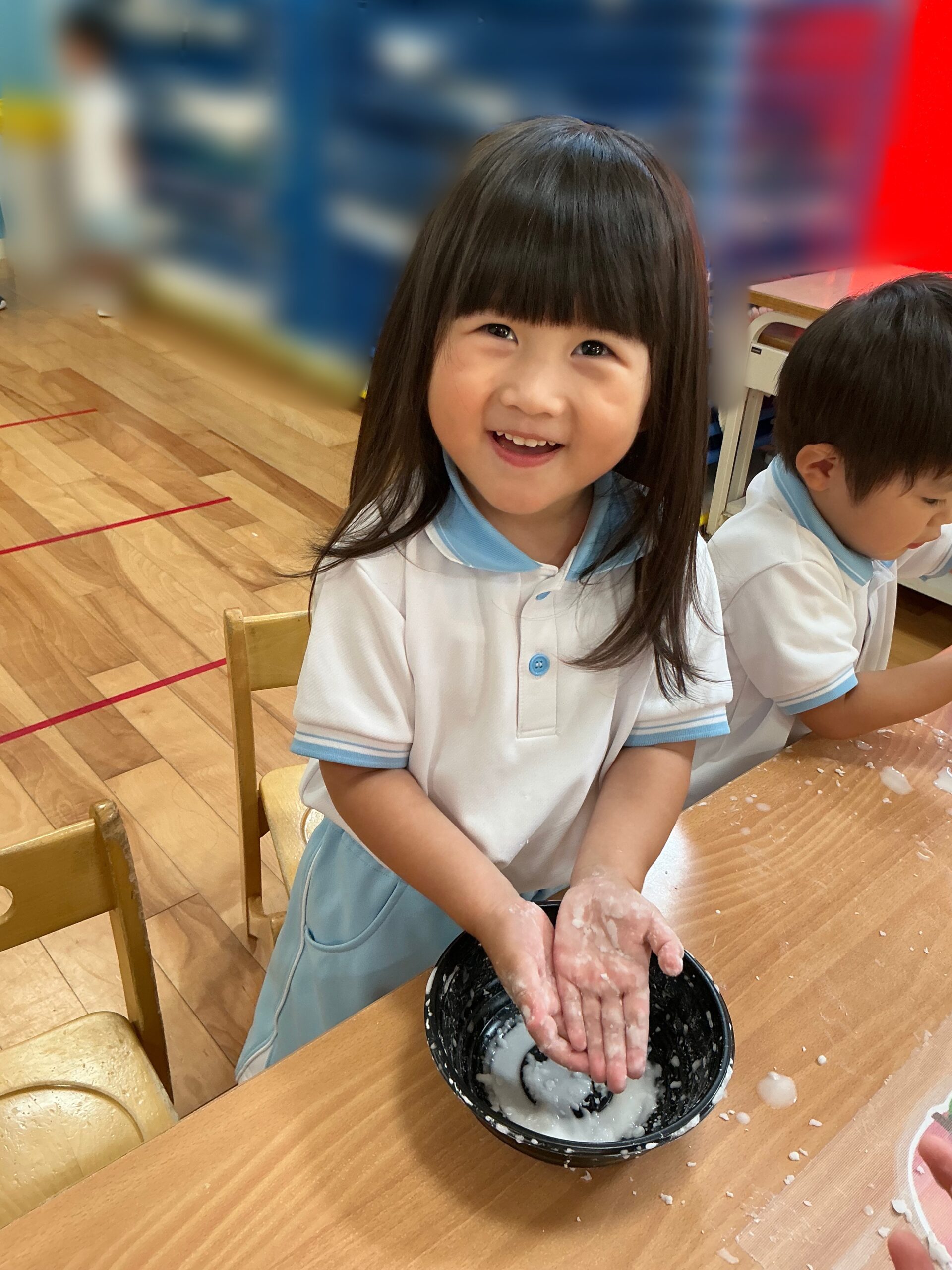 そら組　感触遊び