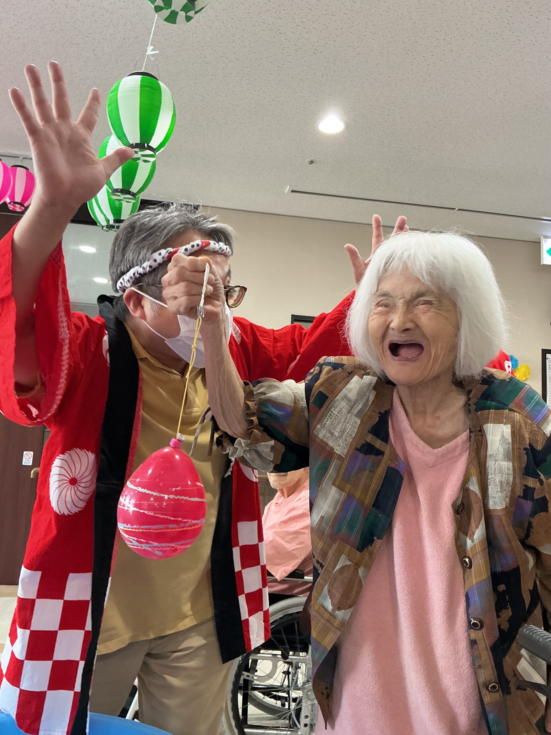 夏祭りで笑顔log3😆🙌😆