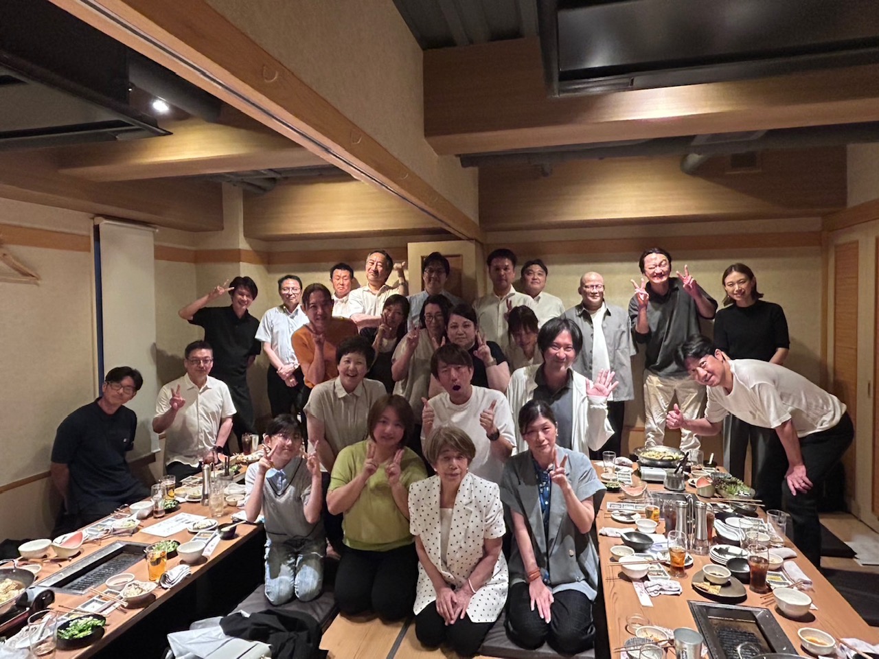 特養篤志館　現場打合せ＆決起会食　in　福岡市