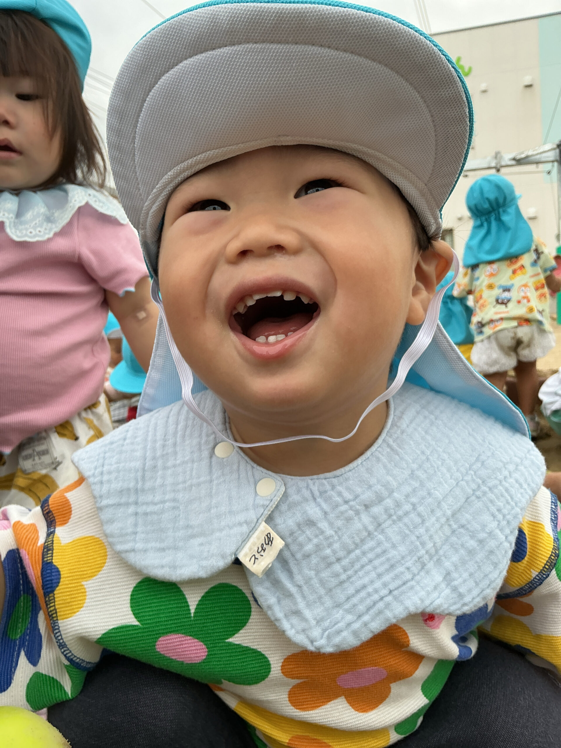 お外遊びをしました☆（１歳児かぜ組）