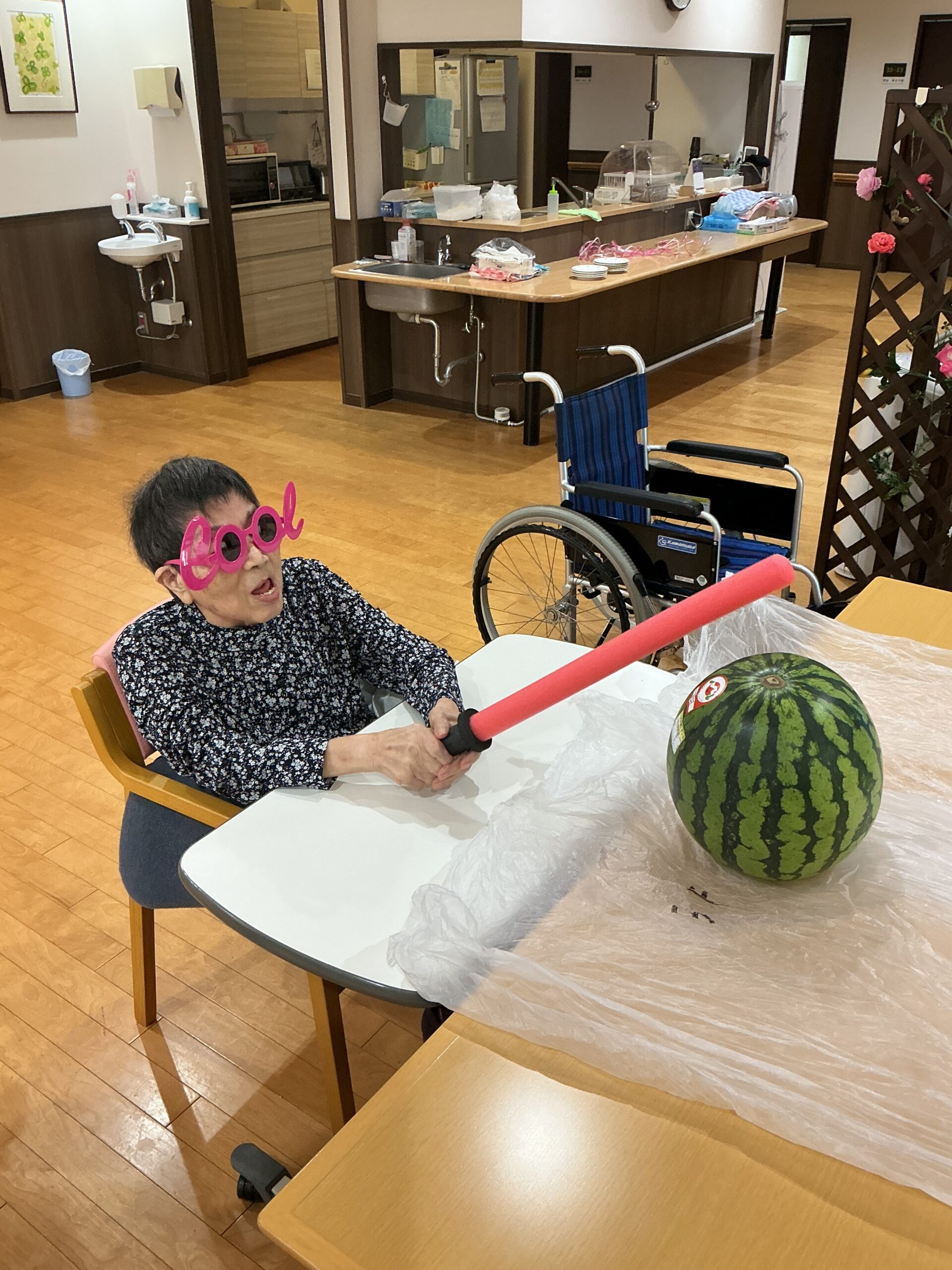 🍉スイカ割り🍉 🍉スイカ割り🍉