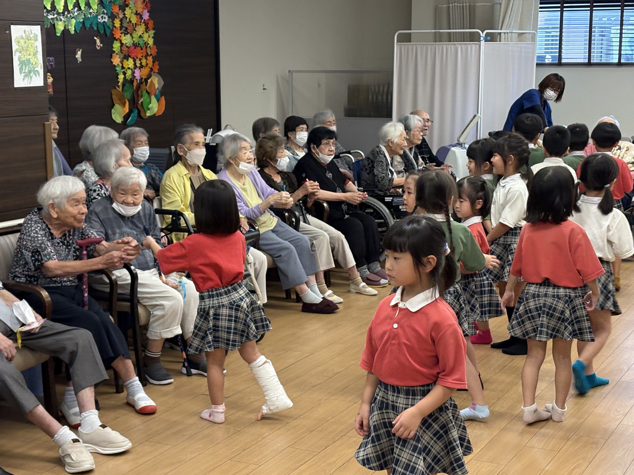 いろどり保育園の園児による発表会が開かれました！