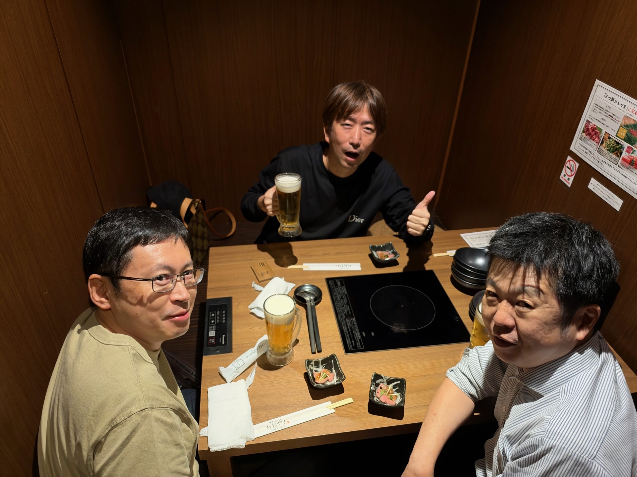 理事と会食　in　福岡市